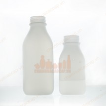 Vỏ chai nhựa HDPE đựng sữa tươi 250ml 500ml